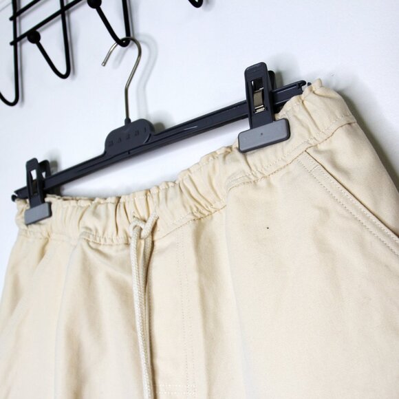BNWT SS25 OAS ECRU MITTY CANVAS SHORTS M - Picture 4 of 12